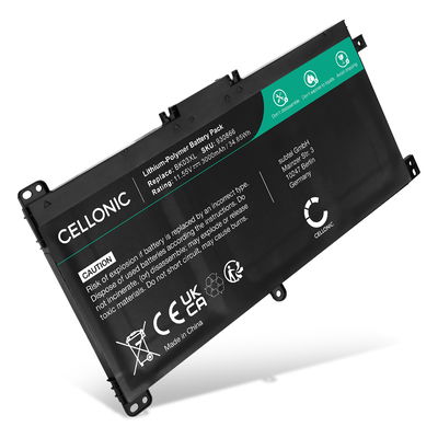 Batteri for HP Pavilion x360 14-BA Series, BK03XL, 916366-421 3000mAh 11.55V fra CELLONIC