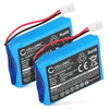 2x Batteri 1000mAh
