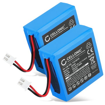 2x Batteri for Safescan 155i, 135i, 145ix, 165i, 165-S, 185-S, 155-S 700mAh fra subtel