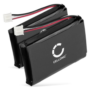 2x Batteri for Safescan 6185 1200mAh fra subtel