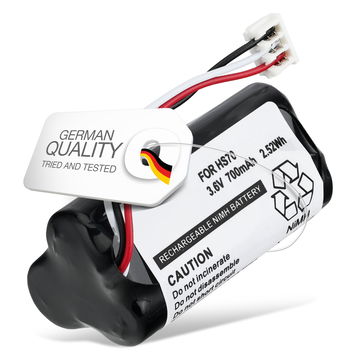 Batteri for Wella Xpert HS70 / Tondeo Eco-XP (Standard Version) 700mAh fra subtel