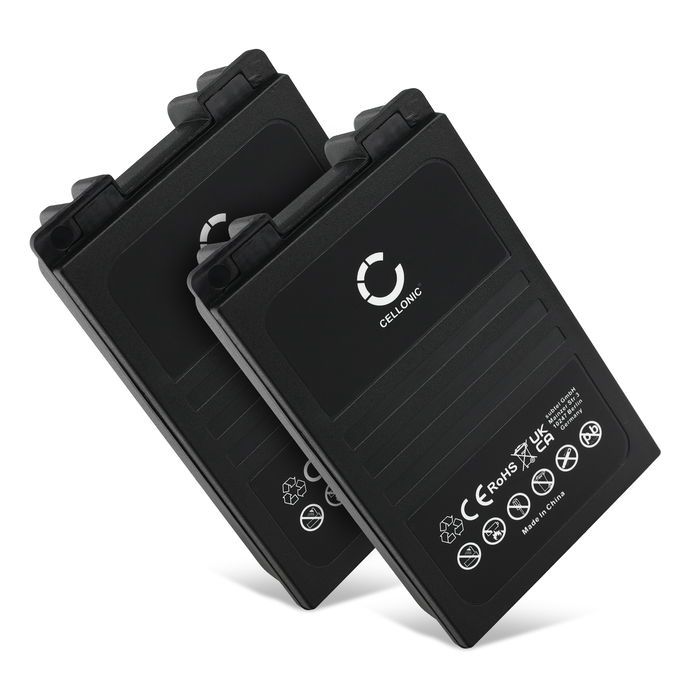 2x Batteri for Autec CB71.F, FUA10, UTX97 transmitter 2000mAh 7.2V fra CELLONIC