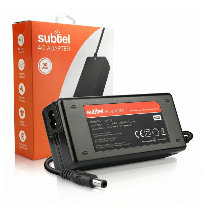 Lader for Dell Latitude 15 3510 Ladekabel 65W 90W 19.5V Power Adapter