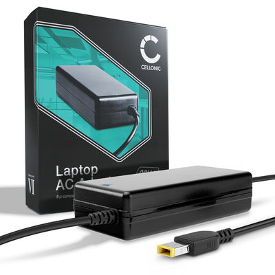 Lader for Lenovo ThinkPad x1 Yoga,Carbon,T440,T450, T460,T470,X240,X250,X270 - Charger 20V 90W Ladekabel 2.6m Strømforsyning Bærbar Laptop ADLX45NCC3A