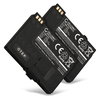2x Batteri 850mAh