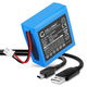 1x Batteri 112-0410, LB-105 700mAh + USB-kabel