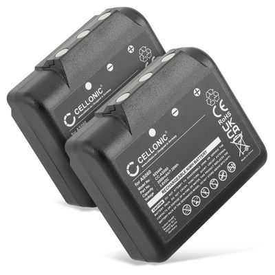 2x Batteri for IMET BE5500 BE3600 M550 Ares M550S THOR M550S ZEUS AS060 AS083 2000mAh 3.6V fra CELLONIC