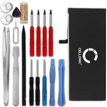 CELLONIC Phone Battery Replacement for Apple iPhone 6S Plus + 17-Tool Phone Repair Kit - 616-00042 2750mAh