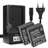 2x Batteri 1050mAh + Lader