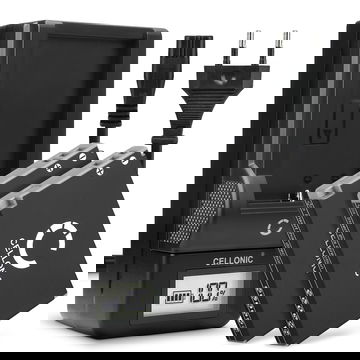 2x Batteri for Canon S110 S100 SX230 HS SX220 HS SX210 IS SX200 IS SD790 IS SD880 IS SD870 NB5L Kameraer 1120mAh + Lader fra CELLONIC