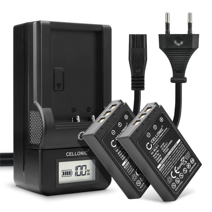 2x Olympus Pen E-P1 Batteri