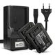 2x Batteri NP-FZ100 2040mAh + Lader