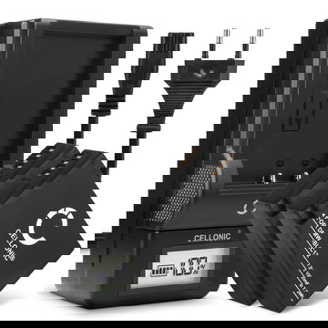 2x Batteri for Leica Q Typ 116, V-LUX Typ 114, V-LUX 4, Sigma DP1Q DP2Q DP3Q Kameraer 1000mAh + Lader fra CELLONIC