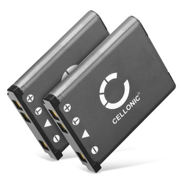 2x Batteri for Kodak EasyShare Mini M23 M522 M530 M531 M532 M550 M552 M575 M577 M580 M583 M873 M883 M5370 Kameraer 700mAh fra CELLONIC