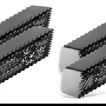 2x Batteri for Sony HDR-SR11 SR12 SR10 HDR-XR500 HDR-HC9 DCR-SR47 SR45 / NP-FH50, NP-FH40 Kameraer 1400mAh fra CELLONIC