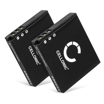 2x Batteri for Leica C-LUX 2, 3 / Ricoh R8, R10, Caplio R7, CX1, CX2 Ricoh DB-70 Leica BP-DC6 Kameraer 1050mAh fra CELLONIC
