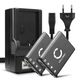 2x Batteri KLIC-7006 LB-012 700mAh + Lader