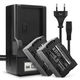 2x Batteri CGA-D54 CGR-D120 -D220 2200mAh + Lader