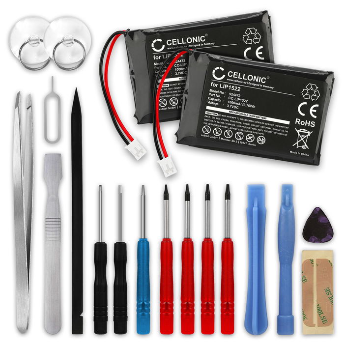 2x Sony Dualshock 4 V2 Batteri