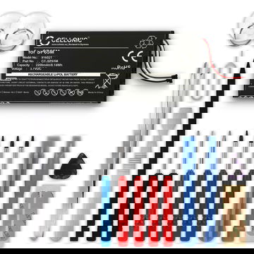 Batteri for Sony PS Vita, PCH 1000, PCH 1004, PCH-1100, PCH-1104, SP65M, PA-VT65, 4-297-658-01 2200mAh + Verktøy fra CELLONIC