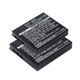 2x Battery (600mAh, 3.7V)