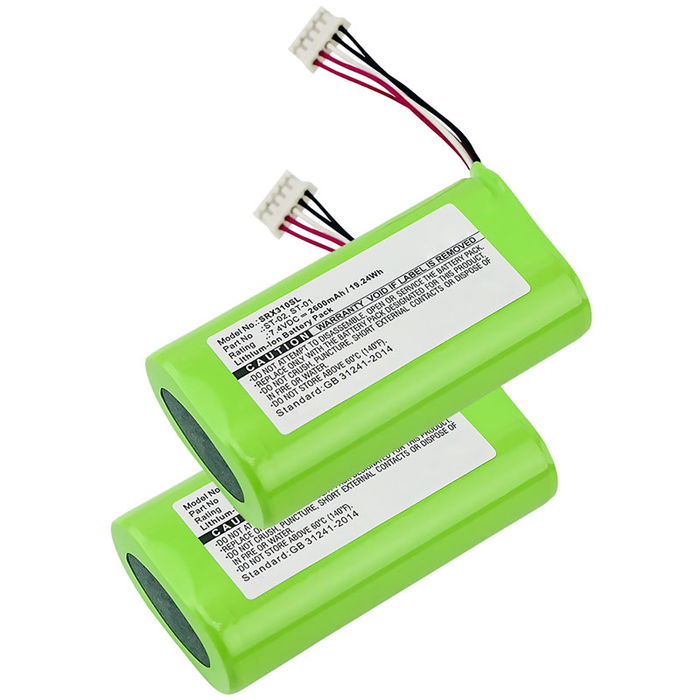 2x Batteri for Sony SRS-X3 SRS-XB2 SRS-XB20 2600mAh fra CELLONIC
