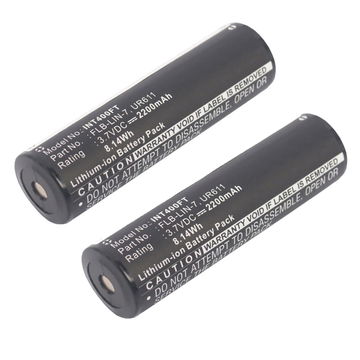 2x Batteri for Inova T4 (2005, 2006) / UR611, FLB-LIN-7, Streamlight 68792 2200mAh fra subtel