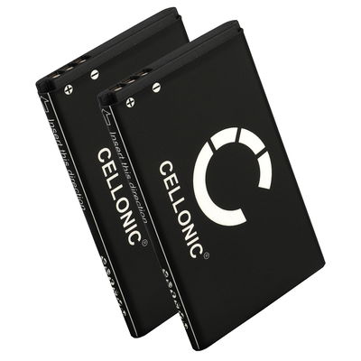 2x Batteri for Doro 6620, 6530, 6520, 6050, 6030, 5030, 1362, 1361, 1360, PhoneEasy 508, DBC-800D 900mAh fra CELLONIC