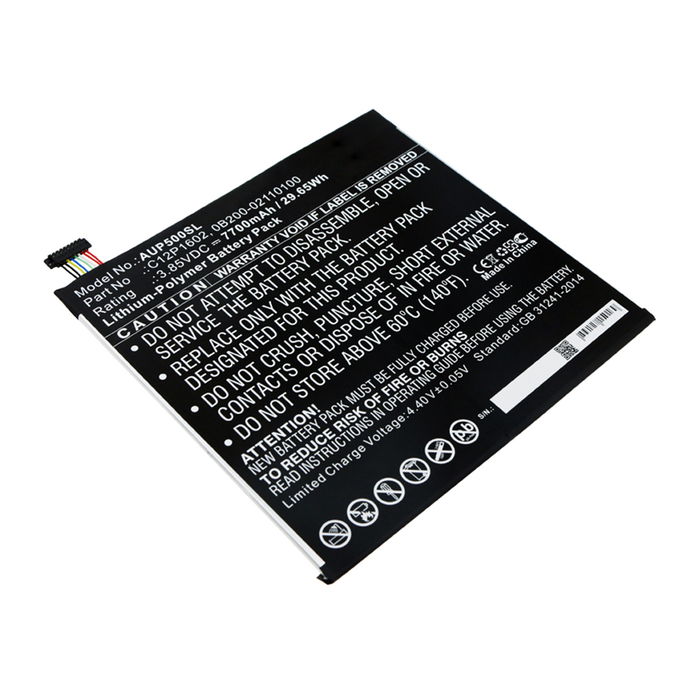 Batteri for ASUS ZenPad 3S 10 (Z500KL), ASUS ZenPad Z10 (ZT500KL) / ASUS 0B200-02110100 7700mAh fra CELLONIC