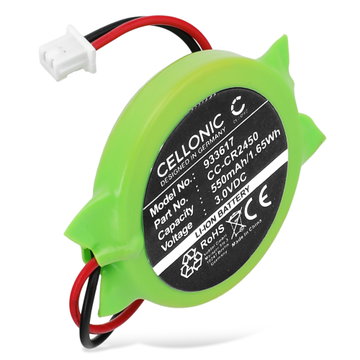 Batteri for Panasonic FP-X series controllers, GT32 display, GT32M display, GT32T display AFPX-BATT, CR2450 (550mAh, 3V) fra CELLONIC