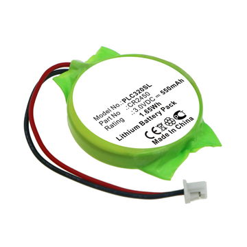 Batteri for Panasonic FP-X series controllers, GT32 display, GT32M display, GT32T display AFPX-BATT, CR2450 (550mAh, 3V) fra CELLONIC