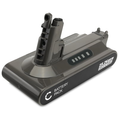 Batteri for Dyson V10, Cyclone V10, V10 Absolute, V10 Animal, V10 Origin, V10 Extra, Dyson SV12, SV27 3000mAh - Type B -  Batteri med skruer - fra CELLONIC