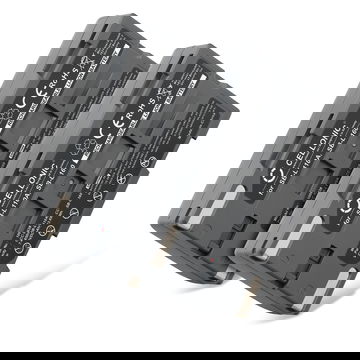 2x Batteri for Samsung VP-M53 VP-M51 SC-M54 VP-D23 VP-M52 SC-D33 Kameraer 1850mAh fra subtel