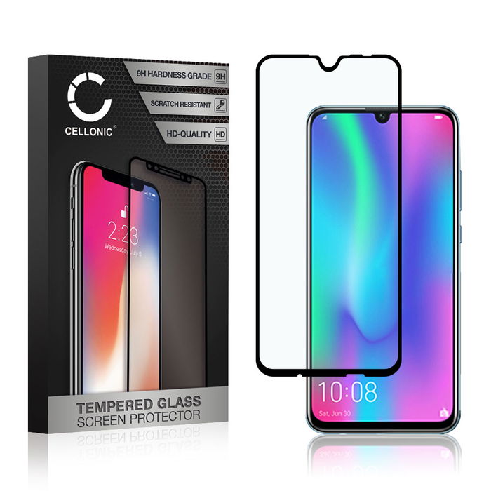 Skjermbeskytter glass Honor 10 Lite (3D Case-friendly, 9H, 0,33mm, Full Glue) Herdet Glass