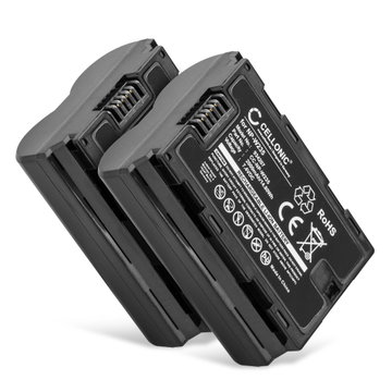 Batteri for FujiFilm GFX100S, GFX 50S II, X-T4, X-T5, X-H2, NPW235 Kameraer 2000mAh fra subtel