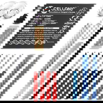 Batteri for ASUS ZenPad 10, P023, Z300C, Z300CG, Z300CXG, ZD300M, ASUS C11P1502, C11P1517 4700mAh + Verktøy fra CELLONIC