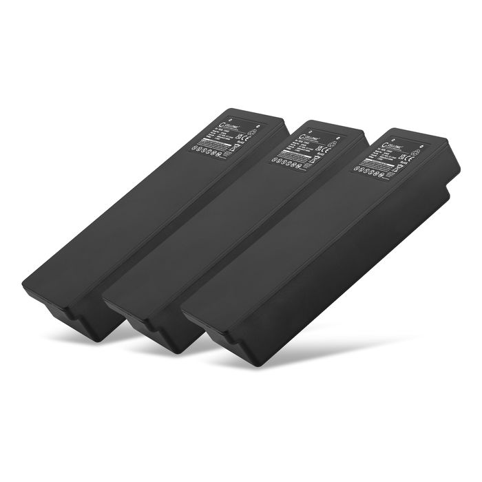 3x Batteri for Scanreco 592 Accu 3000mAh Akku bytte Batteri