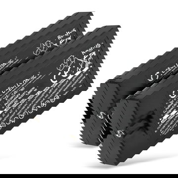 2x Batteri for Ring Intercom, Ring Stick Up Cam, Ring Spotlight Cam, Ring Video Doorbell 2 6400mAh fra CELLONIC