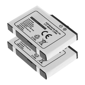 2x Batteri for Nintendo DS / DS Lite / Nintendo USG-003 / Nintendo USG-001 / C/USG-A-BP-EUR 900mAh fra subtel