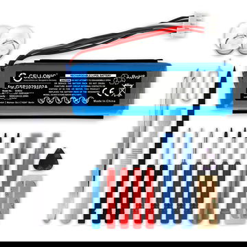 Batteri til JBL Charge 3 (2016) GSP1029102A (6000mAh, 3.7V) + Verktøy fra CELLONIC