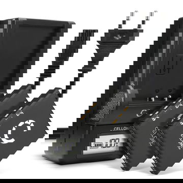 2x Batteri for Kodak EasyShare M763, M753, M893 IS, M863, M853, Kodak KLIC-7001, M340, M320 Kameraer 700mAh + Lader fra CELLONIC