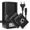 2x Batteri 600mAh+ Lader