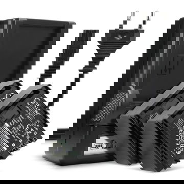 2x Batteri for Canon LEGRIA FS22, FS30, LEGRIA HF G25, Canon XA10, LEGRIA HF200, HG10, HF100 Kameraer 890mAh + Lader fra CELLONIC