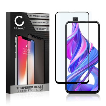 Skjermbeskytter glass Honor 9X / 9X Pro (3D Full Cover, 9H, 0,33mm, Full Glue) Herdet Glass