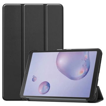 Lomme for Samsung SM-T307 Galaxy Tab A 8.4 (2020) - Kunstlær, svart shell pocket tasker