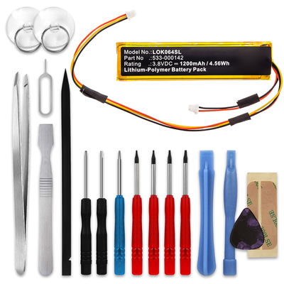 Batteri for Logitech Craft, Y-R0064, 533-000142 1200mAh + Verktøy fra subtel