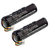 2x Batteri 3400mAh