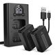 2x Batteri NP-FW50 1030mAh + dobbeltlader