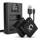2x Batteri DMW-BLE9 DMW-BLG10E 980mAh + dobbeltlader