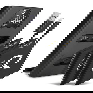 2x Batteri + Dobbel Lader Olympus OM System TG-7, Stylus THOUGH TG-6 TG-3 Stylus SH-60 SH-50 SH-2